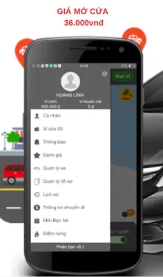 GV Driver - Dành cho tài xế android App screenshot 4